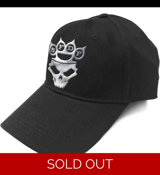 Five Finger Death Punch - Sonic Silver Logo Cap